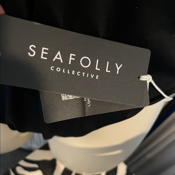 Seafolly Black Halter One-Piece Swimsuit - Picture 2 of 15